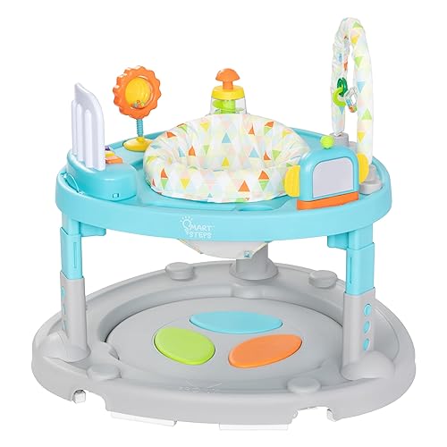 Smart Steps Bounce N' Dance 4-in-1 Activity Center Walker, Harmony Fun - Jamouz