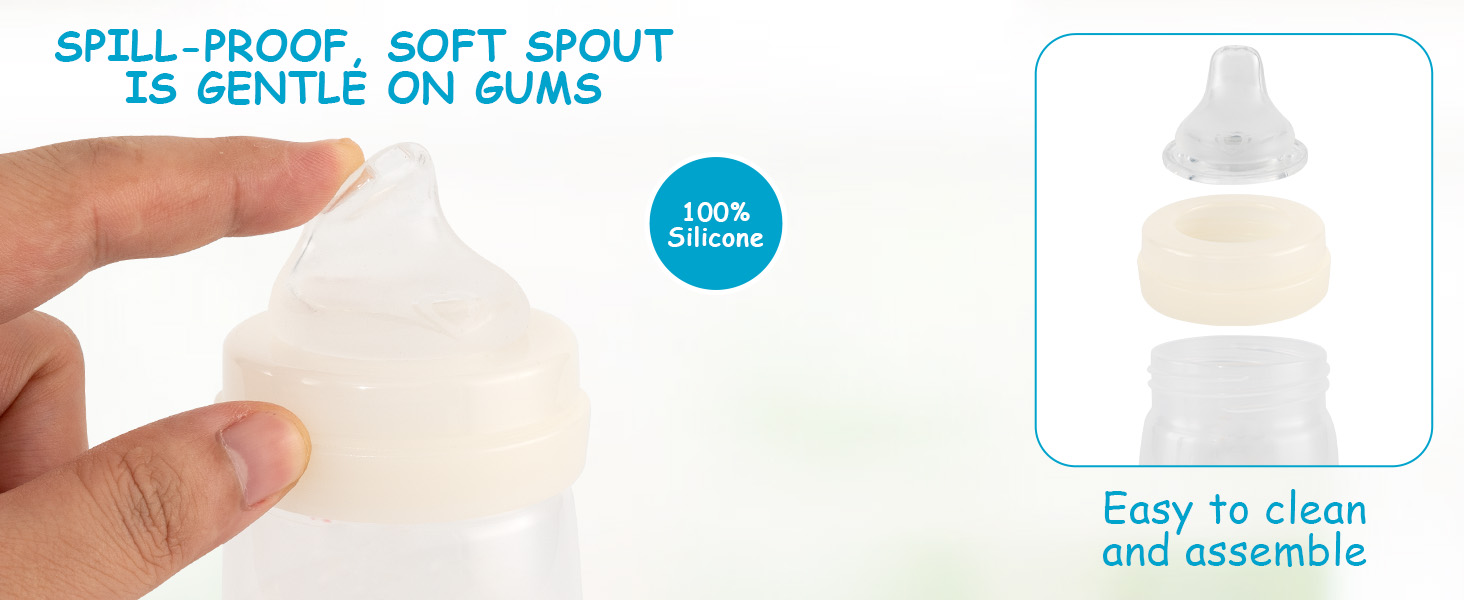 Sippy Cup Nipples for Mam Baby Bottles