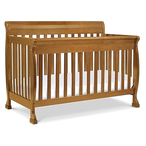 DaVinci Kalani 4-in-1 Convertible Crib in White, Greenguard Gold Certified - Jamouz