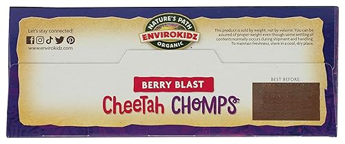 NATURES PATH CEREALS KIDS CHEETAH CHOMPS OR 10 OZ - Jamouz