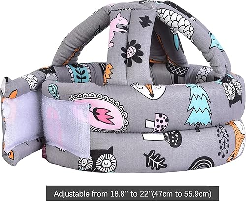 Baby Helmet for Crawling Walking Soft Cushion No Bumps - Jamouz