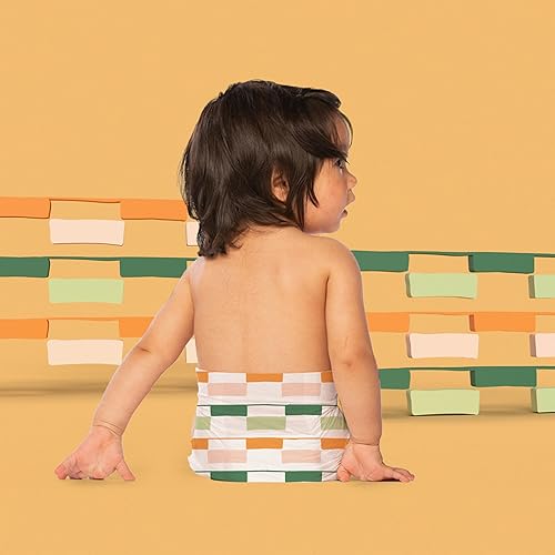 Hello Bello Premium Diapers Size 4, Honeysuckle Designs, 58ct Club Box, Hypoallergenic and Extra Absorbent - Jamouz
