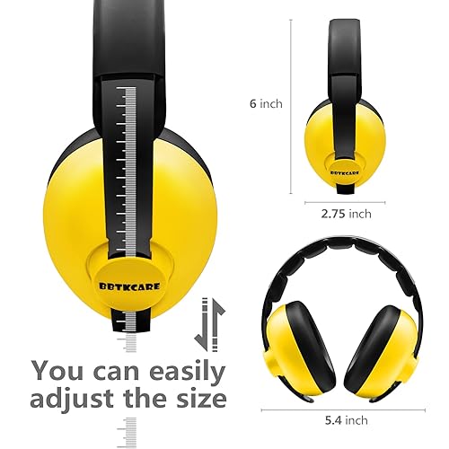 Baby Ear Protection Noise Cancelling Headphones for Babies for 3 Months to 3 Years (Blue) - Jamouz