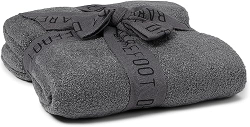 Barefoot Dreams CozyChic Lite Baby Receiving Blanket, Moonbeam, 30'x30' - Jamouz