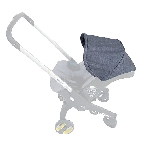 Stroller Replacement Accessories Canopy, Protection Shield, Textile Sun Shade Compatible with Doona Car Seat & Stroller (Green) - Jamouz