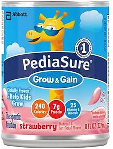PediaSure Strawberry 51880 8oz Cans - 1/Case of 24 - Jamouz