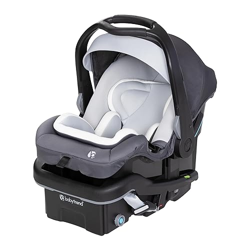 Baby Trend Secure-Lift 35 Infant Car Seat and EZ-LiftTM 35 Plus Infant Car Seat Base Bundle, Dash Grey and Black - Jamouz