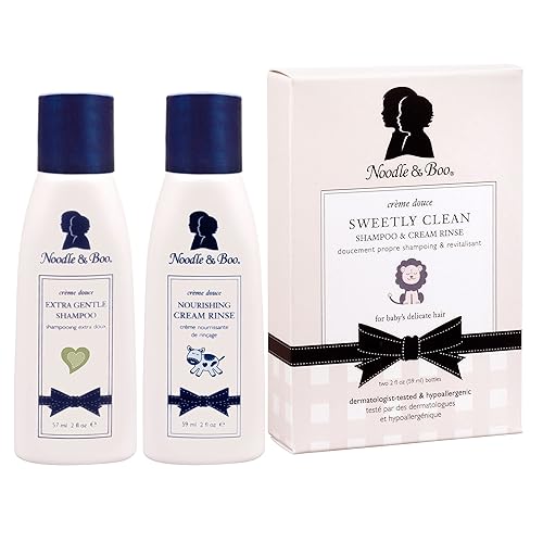Noodle & Boo Extra Gentle Baby Shampoo and Nourishing Cream Rinse Set - Jamouz