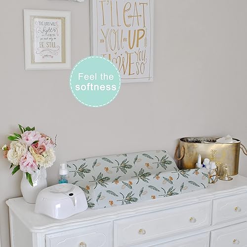 Stretchy Changing Pad Covers for Boys Girls,2 Pack Jersey Knit,Elephant & Whale - Jamouz