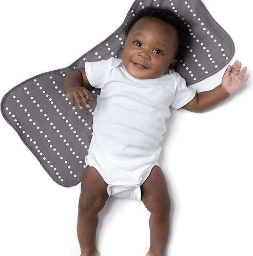 Gerber Baby Unisex Burp Cloths 5-Pack, Tan Grey, Size 10.5' x 21' - Jamouz