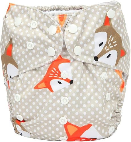 2 to 7 Years Old Junior Big Cloth Diaper Pocket Reusable Baby Kids Toddler (Be Brave) - Jamouz