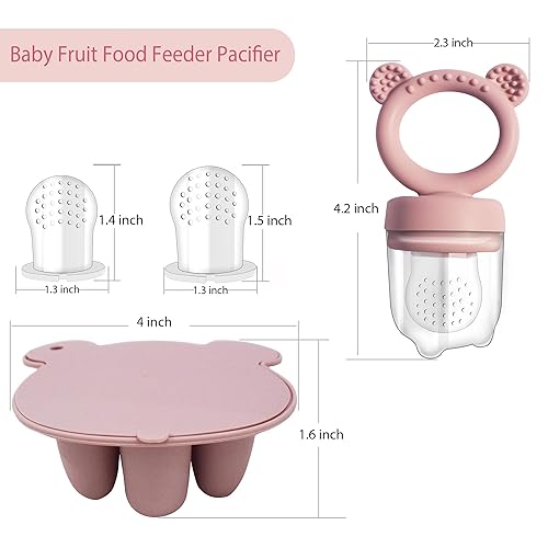 Baby Food Freezer Tray and Teething Popsicle Molds – The Perfect Solution for Your Little One's Teething and Feeding Needs - Jamouz