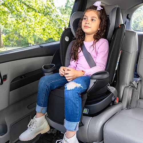 Evenflo Convertible Car Seat w/ 360 Degree Rotation & 3 Modes, Revolve360, Revere Gray - Jamouz