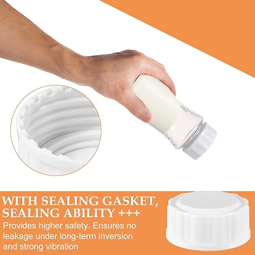 6pcs Travel Bottle Caps for Avent, Bottle Lids Replacement Baby Bottle Caps Baby Bottle Tops Compatible with Avent Wide-Mouth Bottles - Jamouz