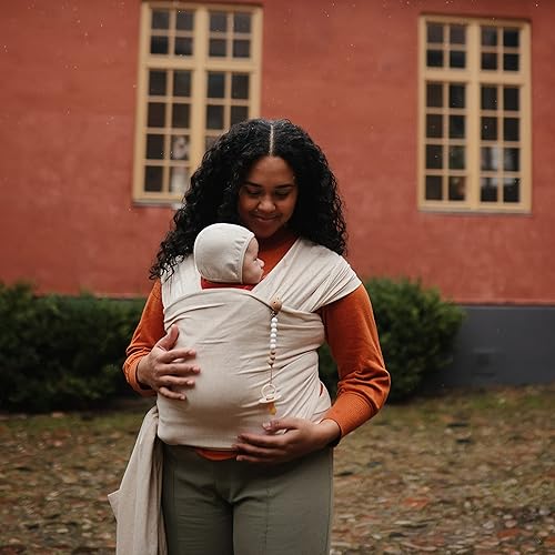 mushie 100% Silicone Baby Pacifier Clip BPA Free | Eva (Mauve) - Jamouz