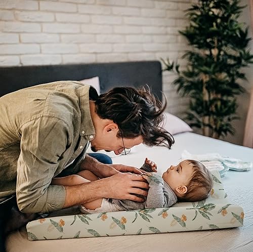 Stretchy Changing Pad Covers for Boys Girls,2 Pack Jersey Knit,Elephant & Whale - Jamouz