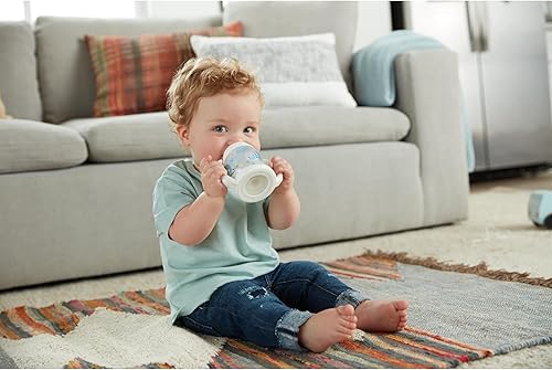 NUK Learner Cup, 6+ Months, Timeless Collection,  Exclusive, 5 Oz, Pack of 2 – BPA Free, Spill Proof Sippy Cup - Jamouz