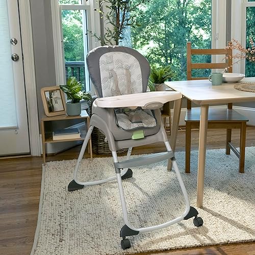 Ingenuity Full Course 6-in-1 High Chair - Baby to 5 Years Old, 6 Convertible Modes, 2 Dishwasher Safe Trays - Astro, 13108 - Jamouz