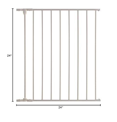 Dreambaby Mayfair Converta & Newport Adapta Baby Safety Gate Extension - 24 inches Wide - White - Model L2040BB - Jamouz