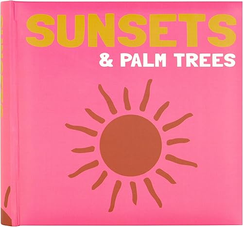 MCS 200-Pocket Fabric Baby 4x6 Photo Album with Writing Space, 8.5 x 8.5 Inches, Baby Pink - Jamouz