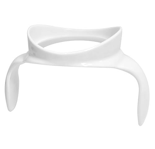 Replacement Bottle Handles Compatible with Avent Anti-Colic Bottle Series (White & Blue, 6 Pack) - Jamouz