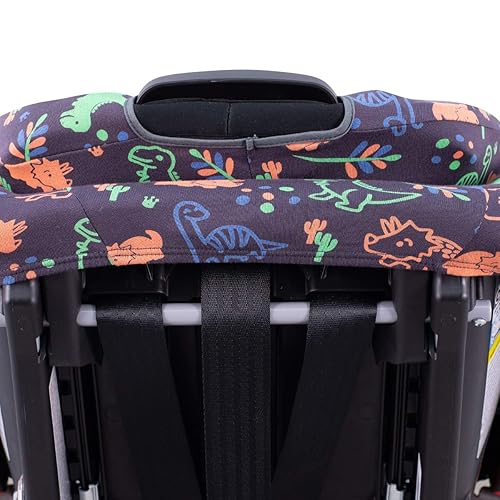 JYOKO Kids Cover Liner for car seat Compatible with Graco Extend2fit, 100% Cotton Made (Raccoon) - Jamouz