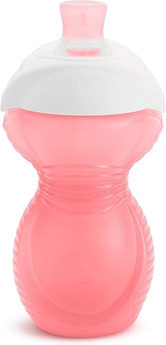 Munchkin® Click Lock™ Bite Proof Sippy Cup, 9 Ounce,2 Count (Pack of 1), Plastic, Blue/Green - Jamouz