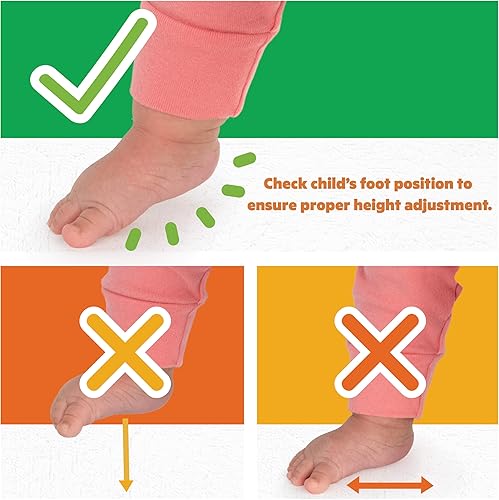 Bright Starts Around We Go 2-in-1 Baby Walker, Discovery Activity Center and Table, Tropic Cool, Ages 6 Months+ - Jamouz