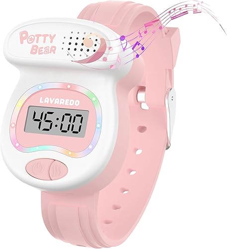 NN BEN NEVIS Potty Training Watch, Potty Timer Toilet Shape and LED Colorful Lights, Toddler Toilet Training Aid, Remind Toddler to Go to The Toilet, Best Gift for Toddlers - Jamouz