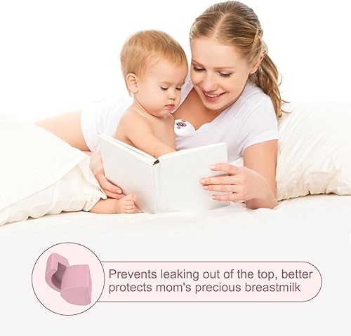 10PCS Breast Pump Parts, 6Pack Silicone Duckbill Valve & 4Pack Silicone Diaphragm Compatible with Momcozy M5 Wearable Breastpump, M5 Breast Pumps Replacement Accessories Breastfeeding Essentials Kit - Jamouz