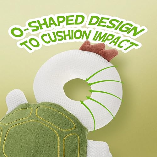 Baby Head Protector Backpack: Alarm Function,Adjustable and Ultra-Light(Bee) - Jamouz