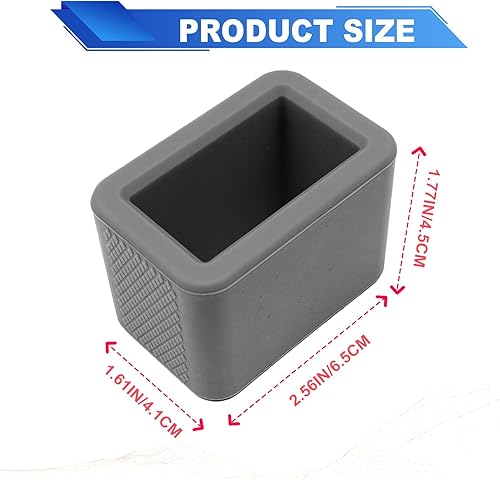 stymart 2PCS Safety Belt Buckle Holder, Silicone Safety Belt Buckle Booster, Keep the Safety Belt Buckle Upright and Stable, Silicone Safety Belt Buckle Booster Suitable for Kids (Black) - Jamouz