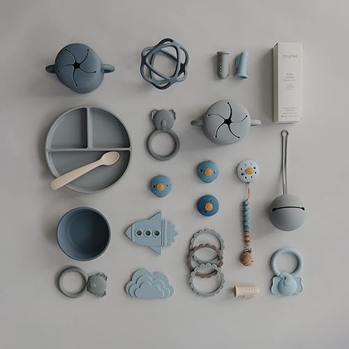 mushie Silicone Baby Teether Toy | Pretzel - Jamouz