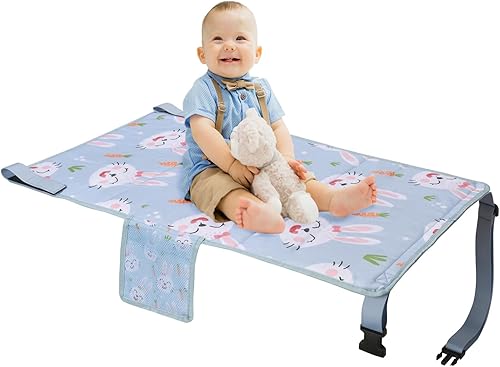 Toddler Airplane Bed, Airplane Seat Extender for Kids, Toddler Travel Essentials, Airplane Bed For Toddler, Toddler Airplane Travel Essentials, Baby Travel Essentials for Flying, Portable Plane Bed - Jamouz