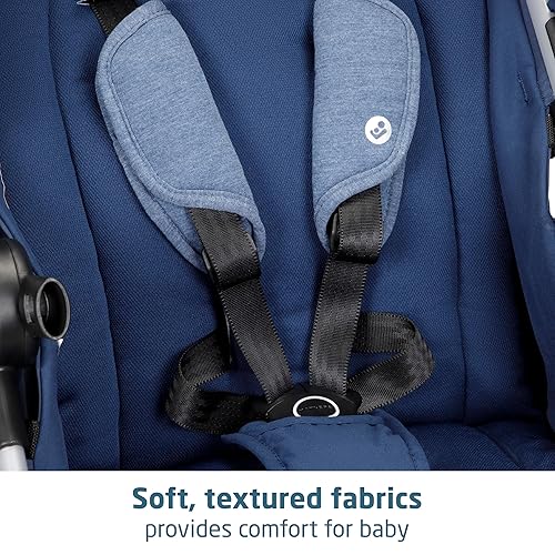 Maxi-Cosi Zelia™ Luxe 5-in-1 Modular - Baby Travel System Car Seat and Stroller, Infant Car Seat and Stroller Combo, Baby Car Seat and Stroller Combo in New Hope Tan - Jamouz
