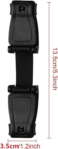Car Seat Highchair Safety Harness Strap Lock Anti Escape Child Chest Clip - Jamouz