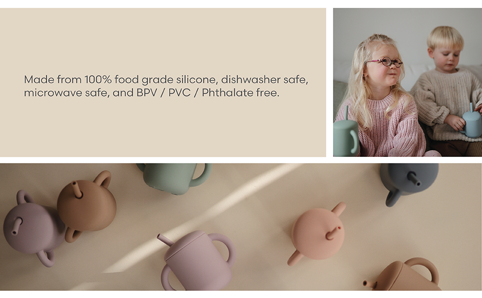 Mushie | Training Cup Food Grade Silicone