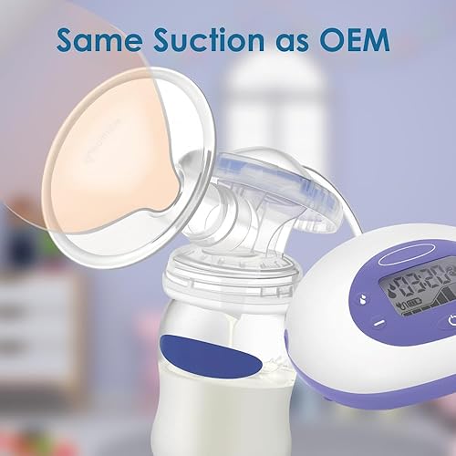 Maymom Pump Valve & MyFit 15mm Shield Compatible with Lansinoh Breast Pump Signature Pro/Smartpump/Manual Breast Pump. Replace Lansinoh Pump Valve. Not Original Lansinoh Pump Part - Jamouz