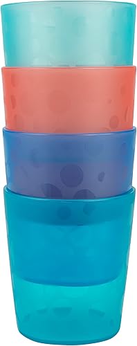 Dr. Brown's Stackable Tumbler Cups for Toddlers, BPA Free - 4-Pack - Jamouz