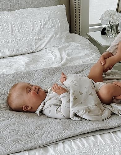 GUNAMUNA Unisex Baby Sleep Bag, Sleep Sack Sleeping Bag for Infants Toddlers, Easy Changing Diaper Zipper, Nap Time, 1.0 TOG - Jamouz