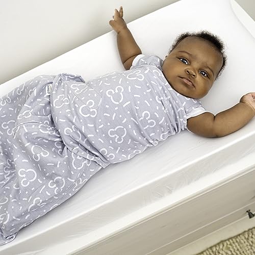 HALO 100% Cotton Sleepsack Swaddle, 3-Way Adjustable Wearable Blanket, TOG 1.5, Baby Blue, Newborn, 0-3 Months - Jamouz