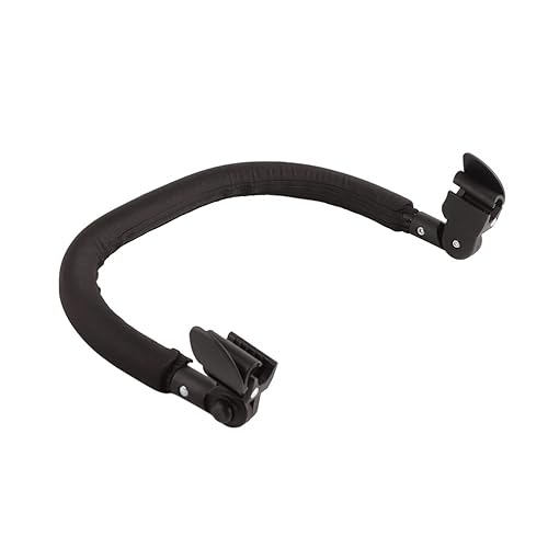 Universal Baby Stroller Guardrail Armrest Adjustable Baby Bumper Bar Stroller Accessories Adjustable Baby Bumper Bar (Black) - Jamouz