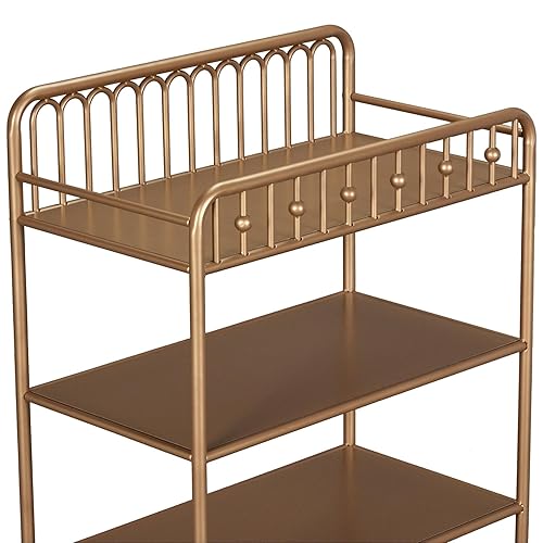 Little Seeds Monarch Hill Ivy Metal Changing Table, Gold - Jamouz