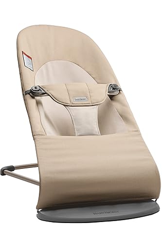 Babybjorn Bouncer Balance Soft, Cotton/Jersey, Khaki/Beige - Jamouz