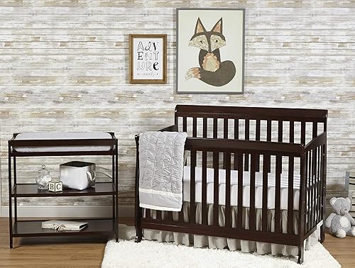Suite Bebe Riley 4-in-1 Convertible Crib, White - Jamouz