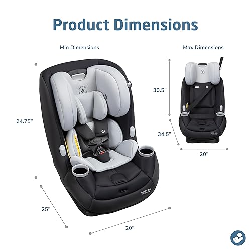 Maxi-Cosi Wheeled Car Seat Travel Pack, Black - Jamouz