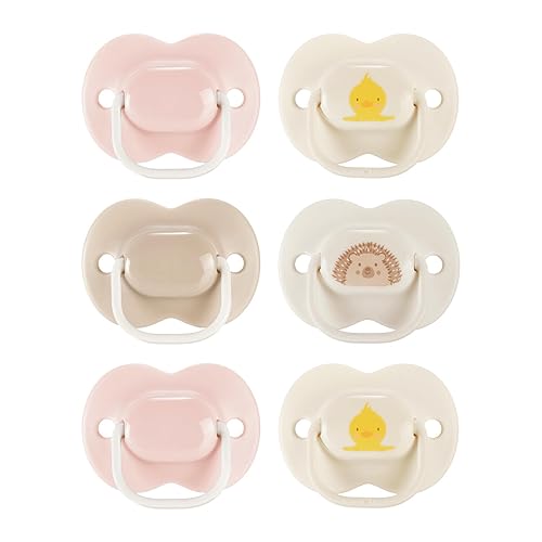 Tommee Tippee Fun Pacifier, 18-36 Months, 6 Pack with a Symmetrical, BPA Free Silicone Nipple - Jamouz