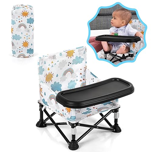 Portable Baby Chair Baby Booster Seat, Toddler Camping Chair & Toddler Beach Chair(Sun) - Jamouz