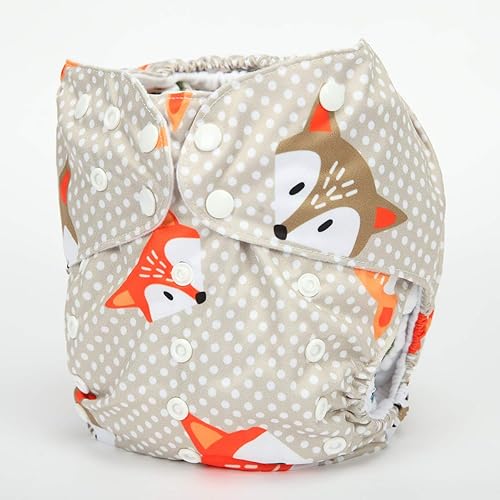 2 to 7 Years Old Junior Big Cloth Diaper Pocket Reusable Baby Kids Toddler (Be Brave) - Jamouz