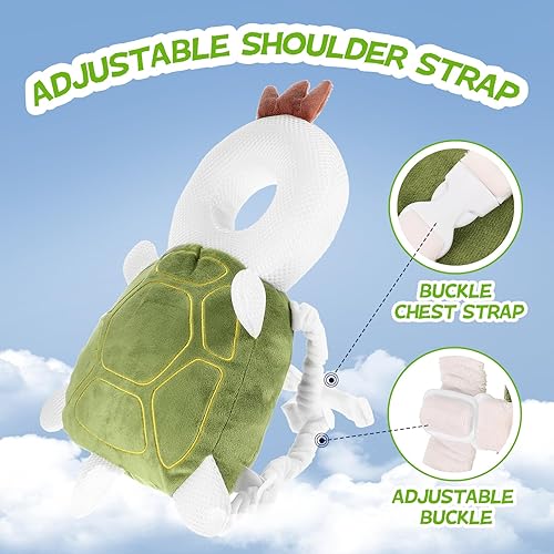 Baby Head Protector Backpack: Alarm Function,Adjustable and Ultra-Light(Bee) - Jamouz